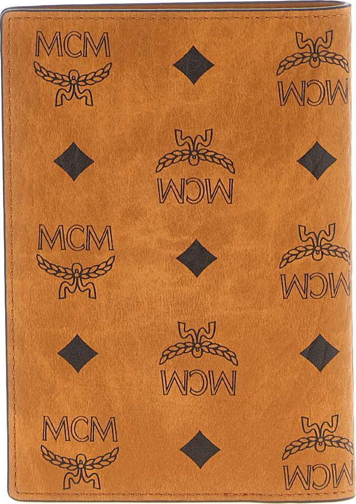 MCM Brown Polyethylene Wallet