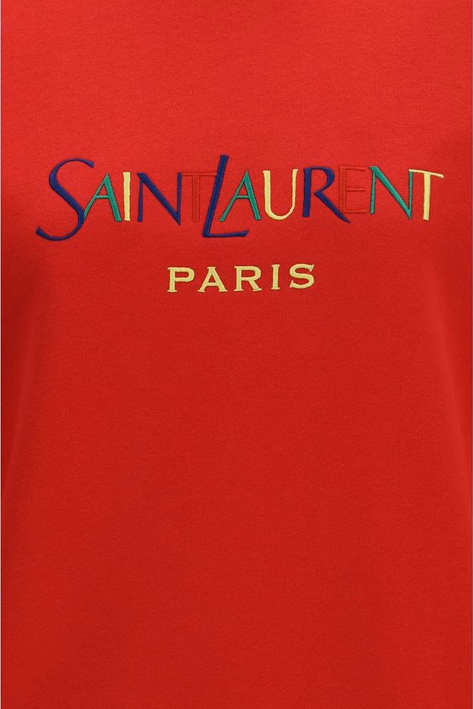 Saint Laurent Multicolor Cotton Sweatshirt