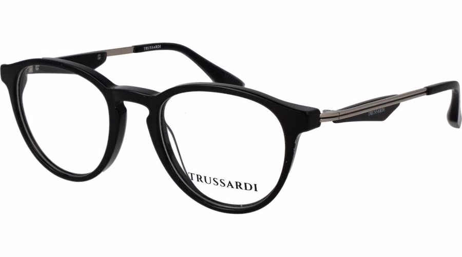 Trussardi Black Acetate Glasses (Frames)