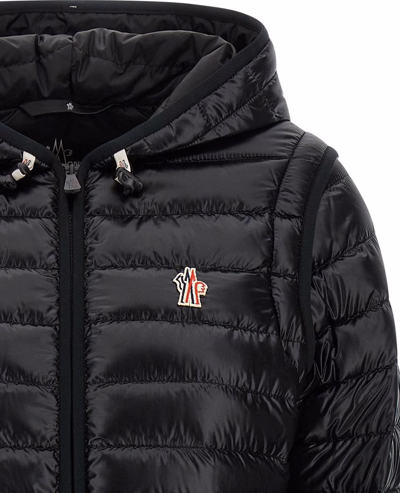 Moncler Grenoble Black Polyamide Shell Jacket