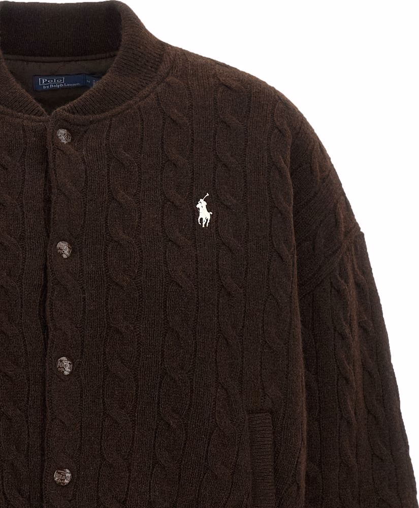 Polo Ralph Lauren Brown Wool Bomber