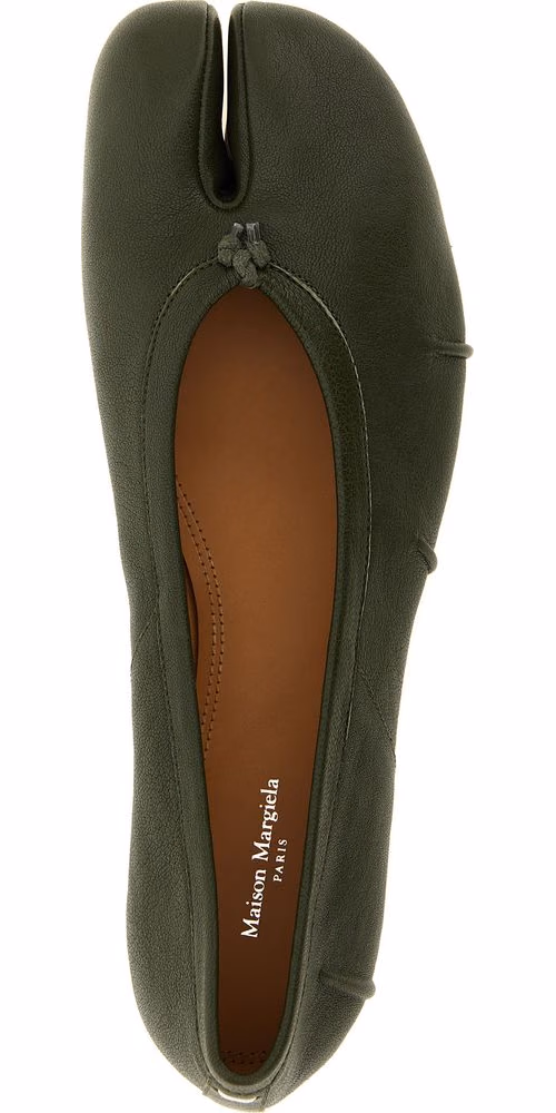 Maison Margiela Bicolor Lambskin Ballet Flats