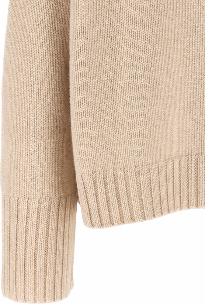 BE YOU Beige Cashmere Cardigan