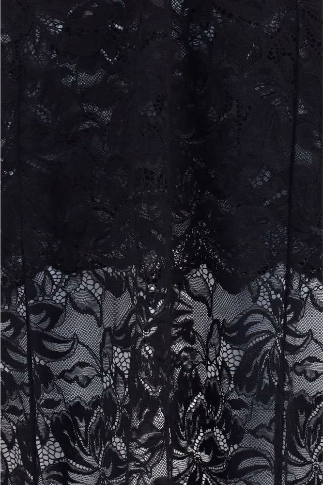Rabanne Black Polyamide Long Dress