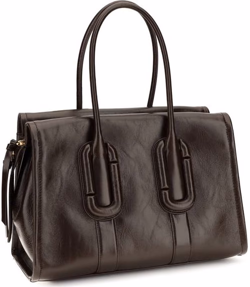 Marc Jacobs Brown Calf Leather Bos Taurus Shoulder Bag