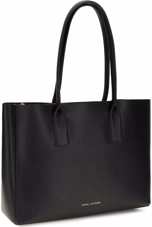 Marc Jacobs Black Calf Leather Bos Taurus Shoulder Bag