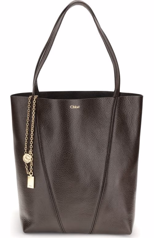 Chloé Brown Calf Leather Bos Taurus Shoulder Bag