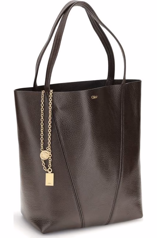 Chloé Brown Calf Leather Bos Taurus Shoulder Bag