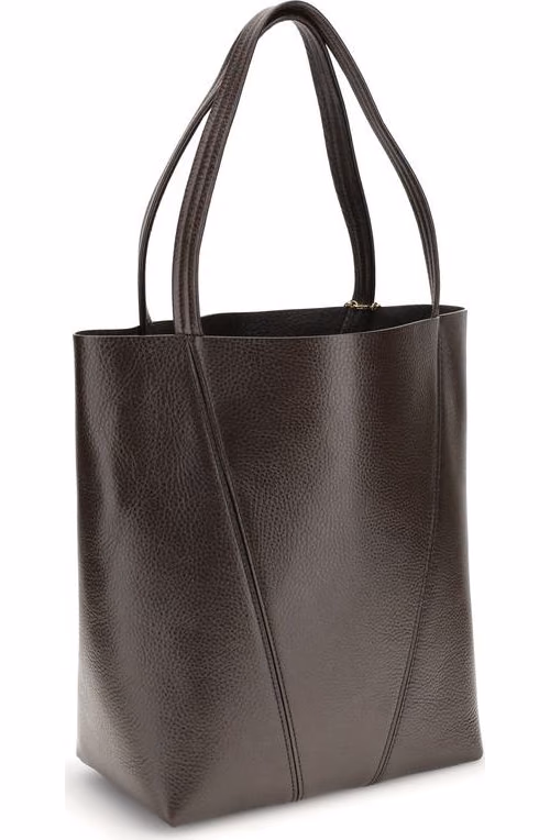 Chloé Brown Calf Leather Bos Taurus Shoulder Bag