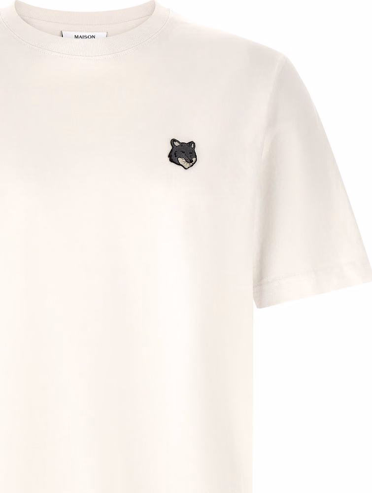 Maison Kitsuné White Cotton T-Shirt