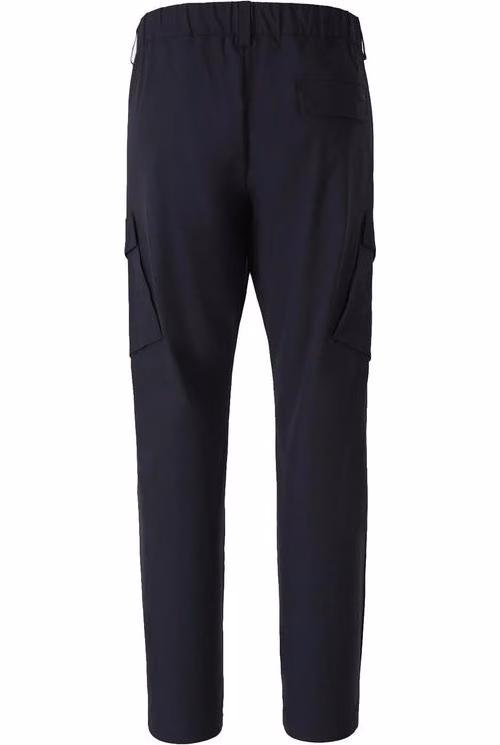 Herno Blue Polyester Cargo Pants