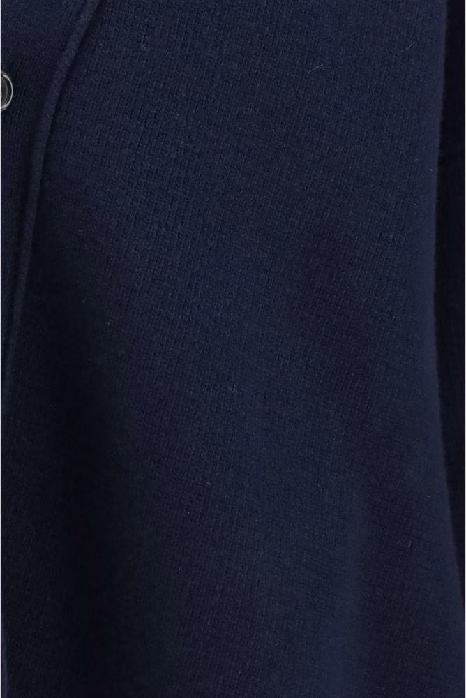 Laneus Blue Wool Oves Aries Cardigan