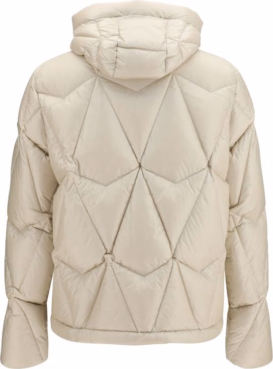 Moose Knuckles Beige Nylon Full-Length Jacket