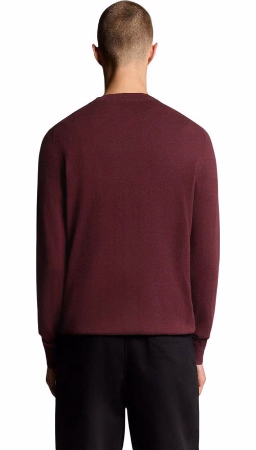 Lyle & Scott Bordeaux Cotton Sweatshirt