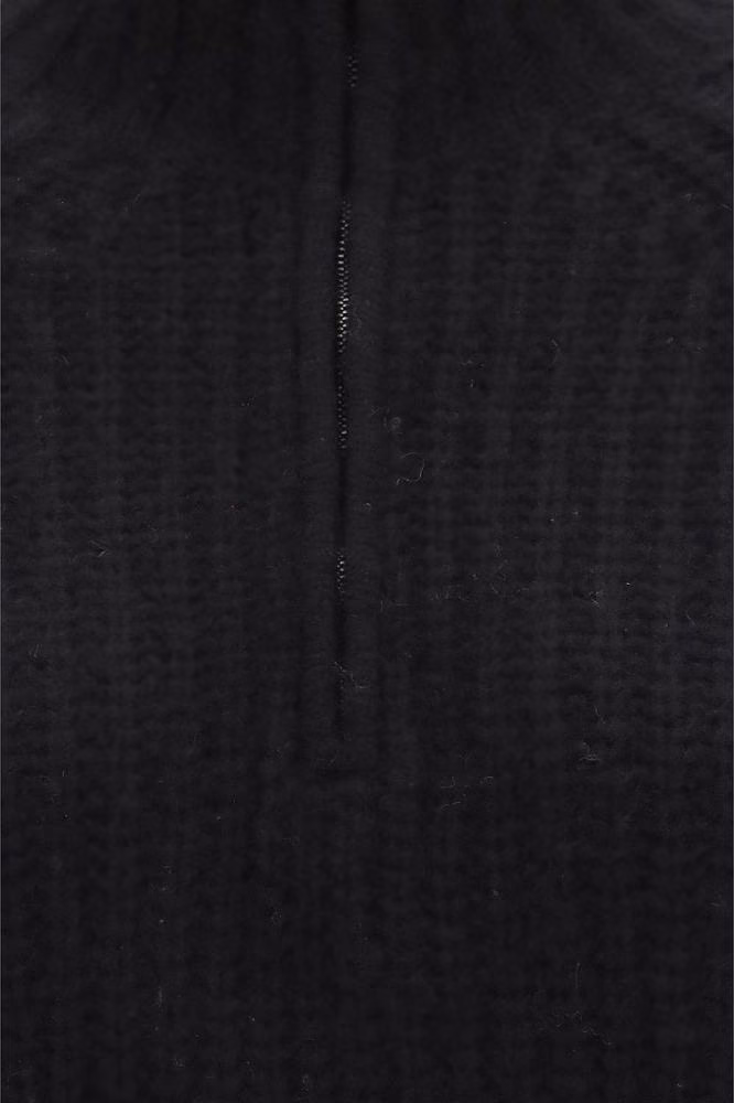 Allude Black Cashmere Sweater