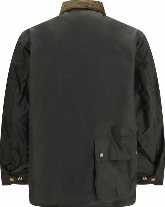 Barbour International Bicolor Cotton Full-Length Jacket