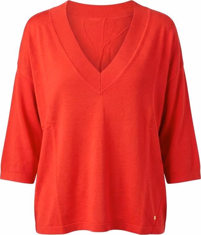 Trussardi Jeans Red Viscose Women Sweater