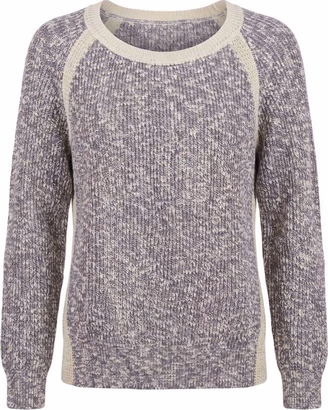 Trussardi Jeans Grey Cotton Women's Sweater