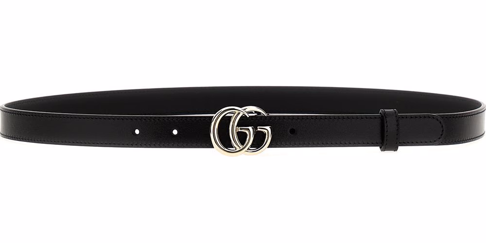 Gucci Black Calfskin Regular Belt
