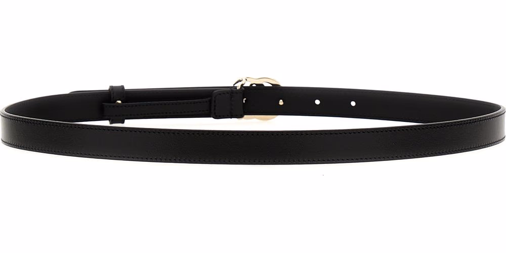 Gucci Black Calfskin Regular Belt