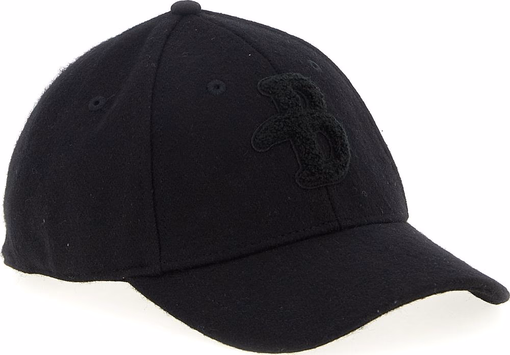 Ballantyne Black Polyester Cap (Baseball Hat)