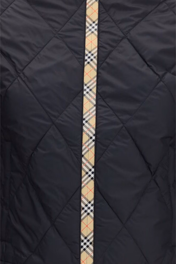 Burberry Black Polyamide Full-Length Jacket