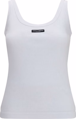 White Cotton Tank Tops
