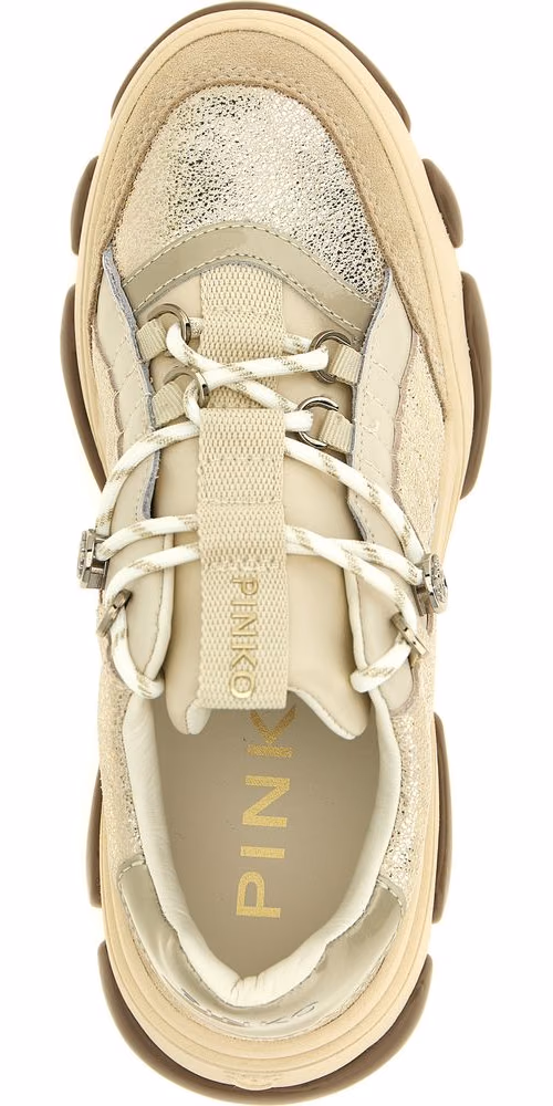 PINKO Multicolor Cowhide Chunky Sneakers