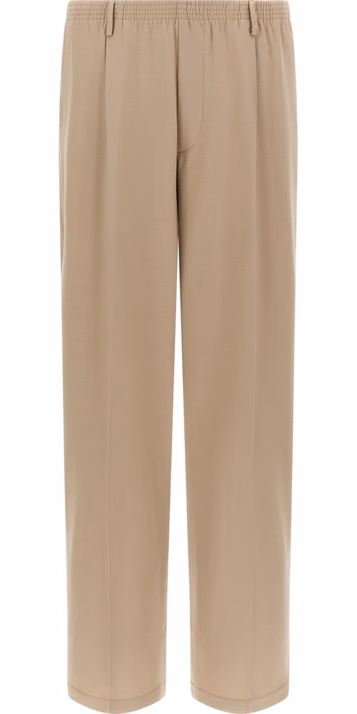 CELLAR DOOR Beige Virgin Wool Casual Pants