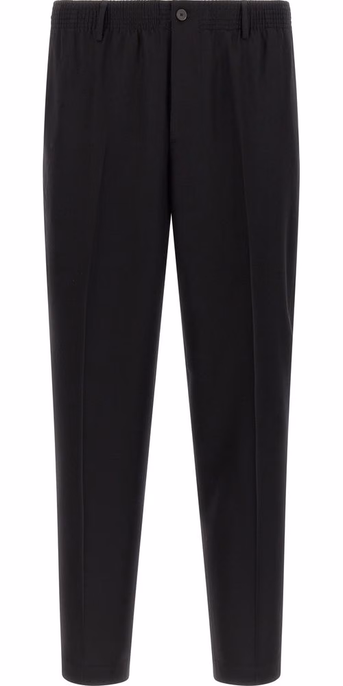 CELLAR DOOR Black Virgin Wool Pants