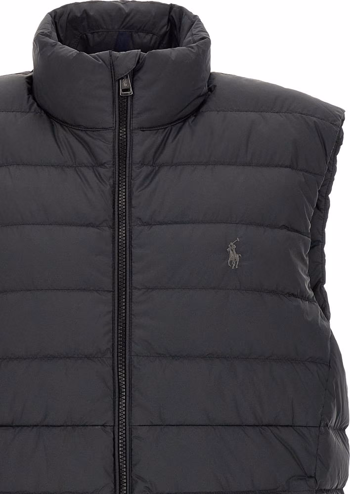 Polo Ralph Lauren Black Polyester Sleeveless Jacket