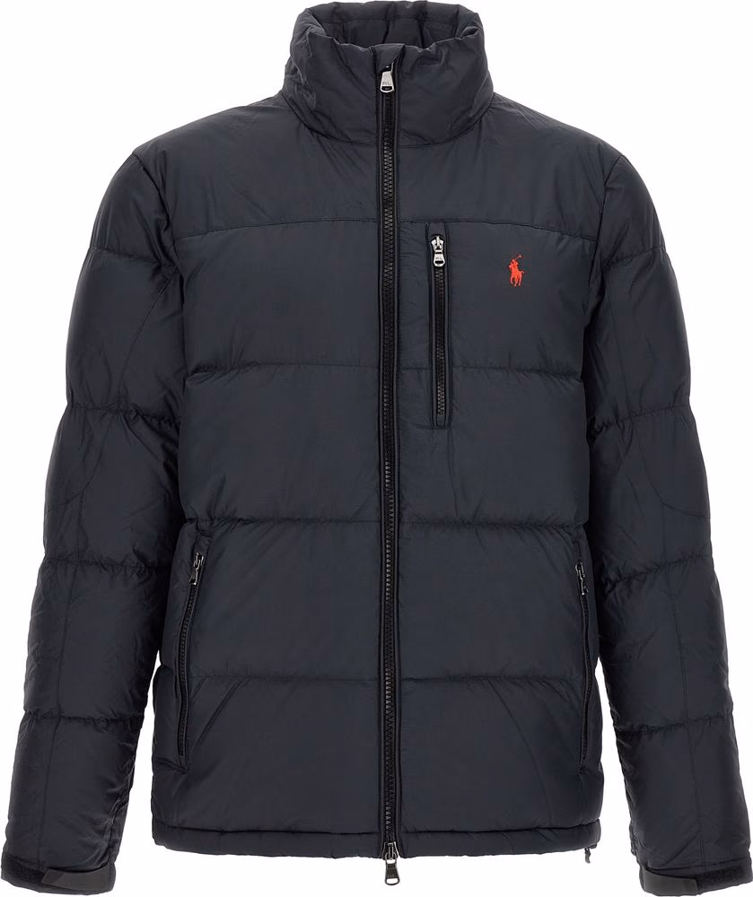 Polo Ralph Lauren Black Polyester Full-Length Jacket
