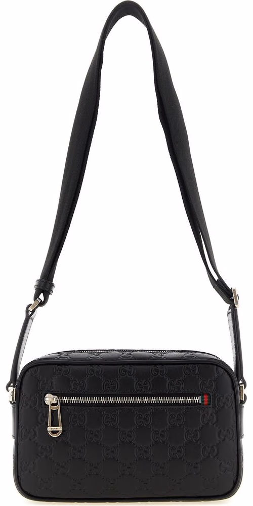Gucci Black Calfskin Crossbody Bag