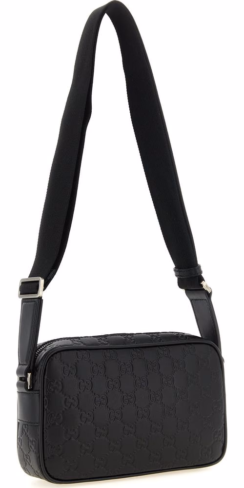 Gucci Black Calfskin Crossbody Bag