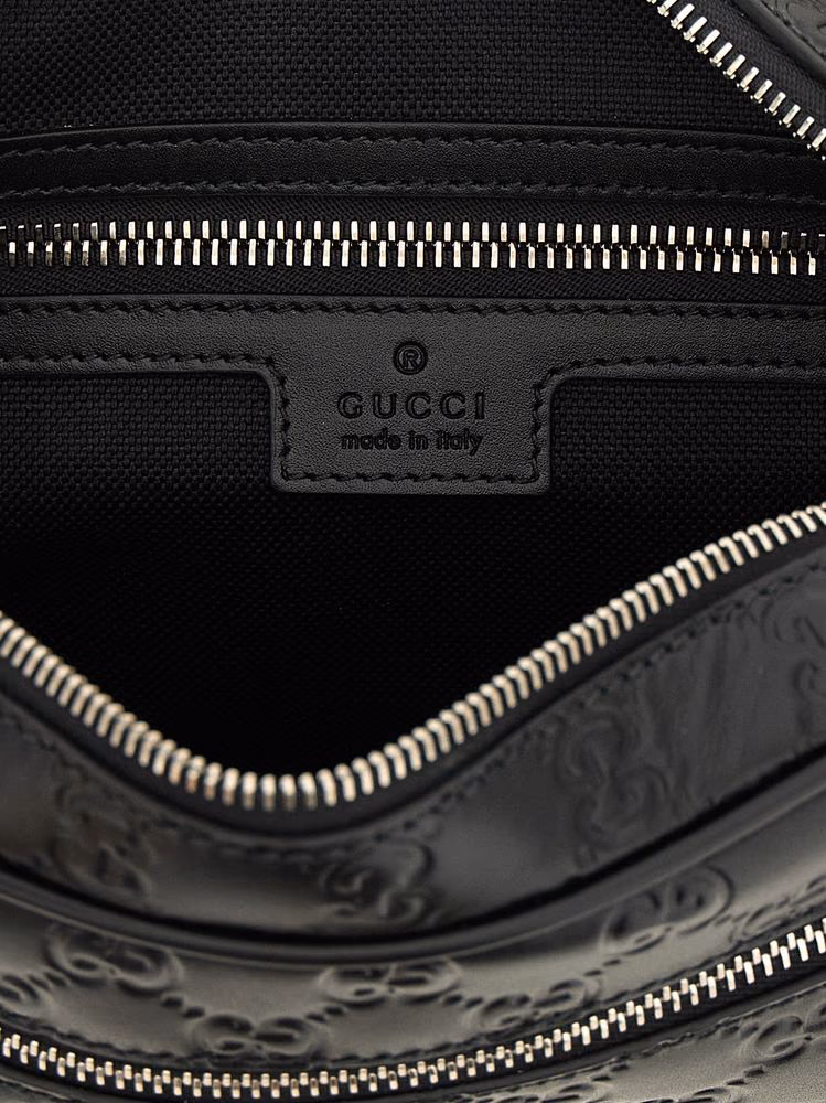 Gucci Black Calfskin Crossbody Bag