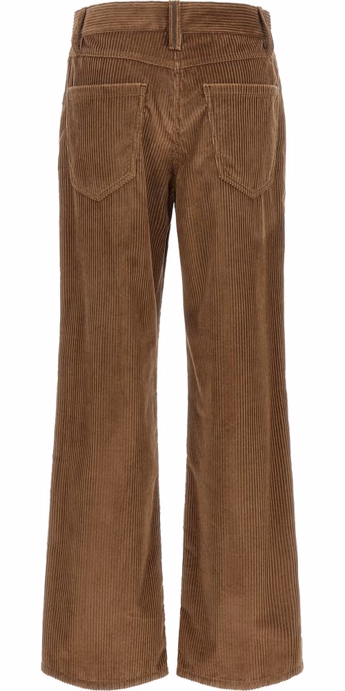 Brunello Cucinelli Brown Cotton Casual Pants