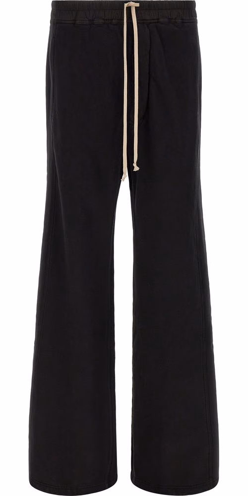 DRKSHDW Black Cotton Flared Pants