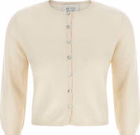 White Cashmere Cardigan 1