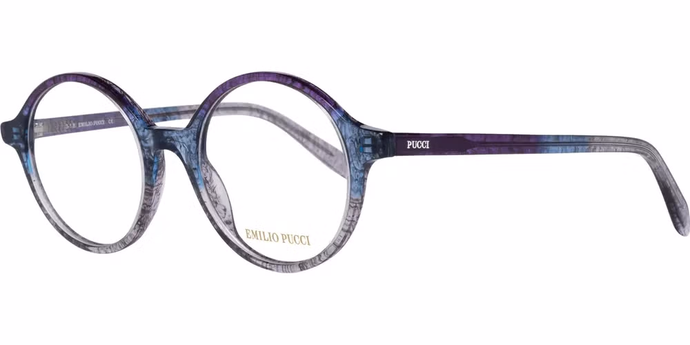 Emilio Pucci Purple Plastic Glasses (Frames)