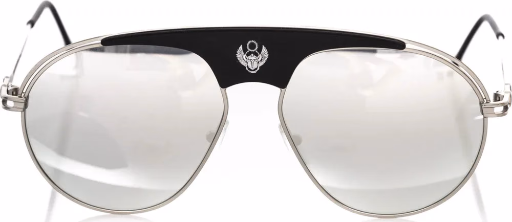 Frankie Morello Multicolor Metallic Fibre Men Sunglass