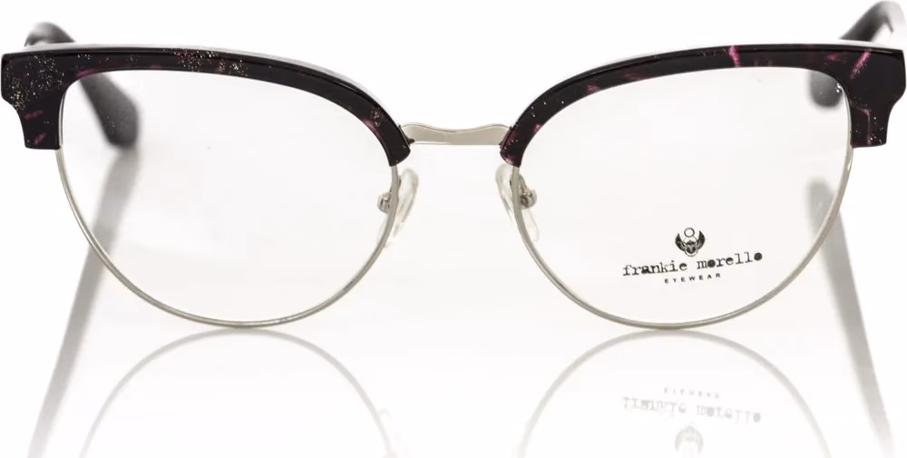 Frankie Morello Burgundy Metallic Women Frame