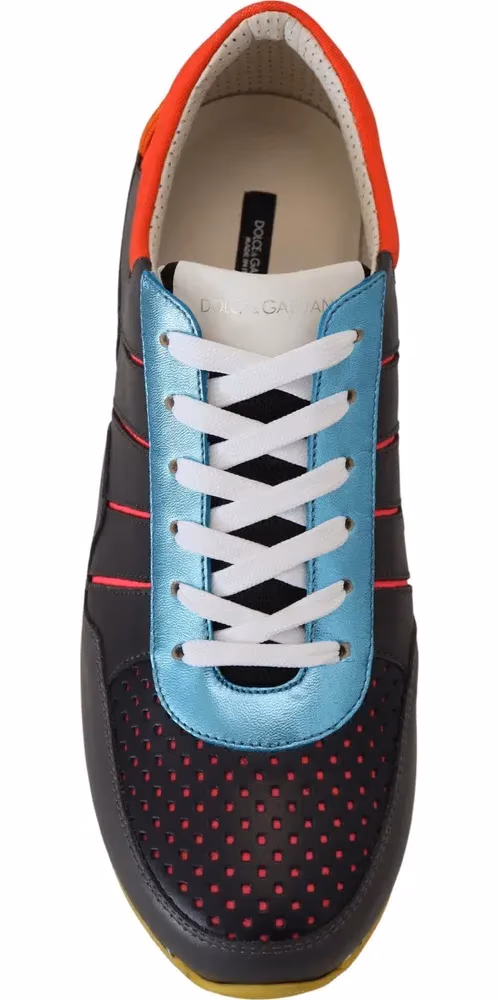 Dolce & Gabbana Multicolor Sport Low Top Shoes Sneakers