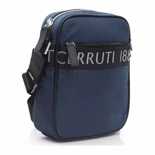 Cerruti 1881 Blue Nylon Men Bag