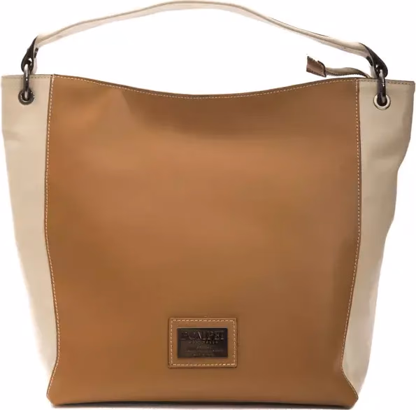 Pompei Donatella Brown Leather Women Shoulder Bag