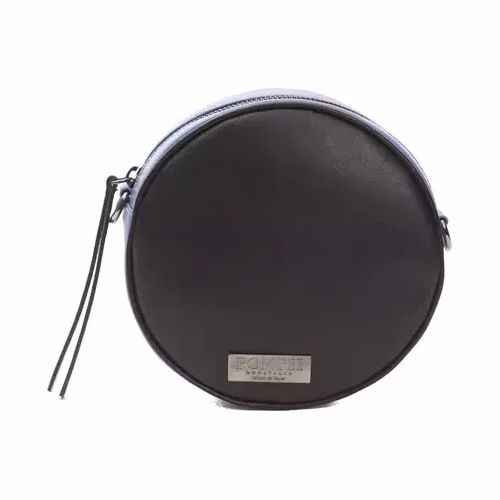 Pompei Donatella Black Leather Women Crossbody