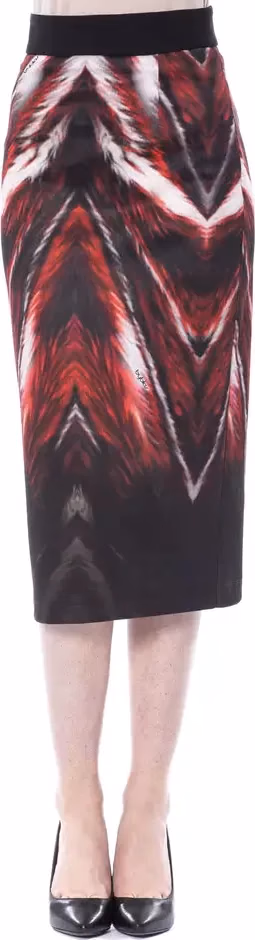 BYBLOS Multicolor Polyester Women Pencil Skirt