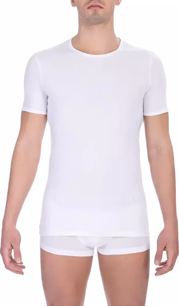 Bikkembergs White Cotton Men's T-Shirt