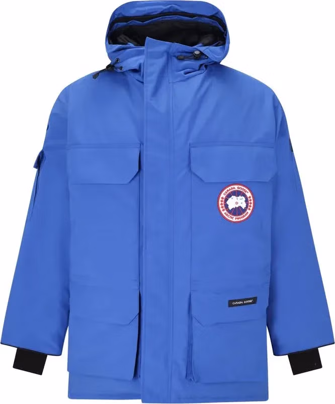 Canada Goose Stylish Royal Blue Expedition Jacket