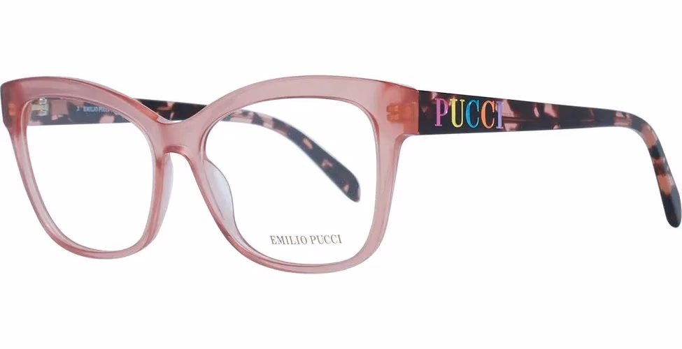 Emilio Pucci Pink Plastic Glasses (Frames)