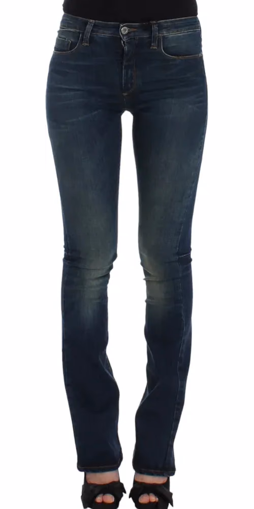 Costume National Blue straight leg jeans